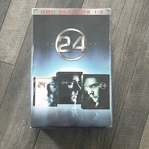 NWT! 24 DVD Box Set Seasons 1-3.